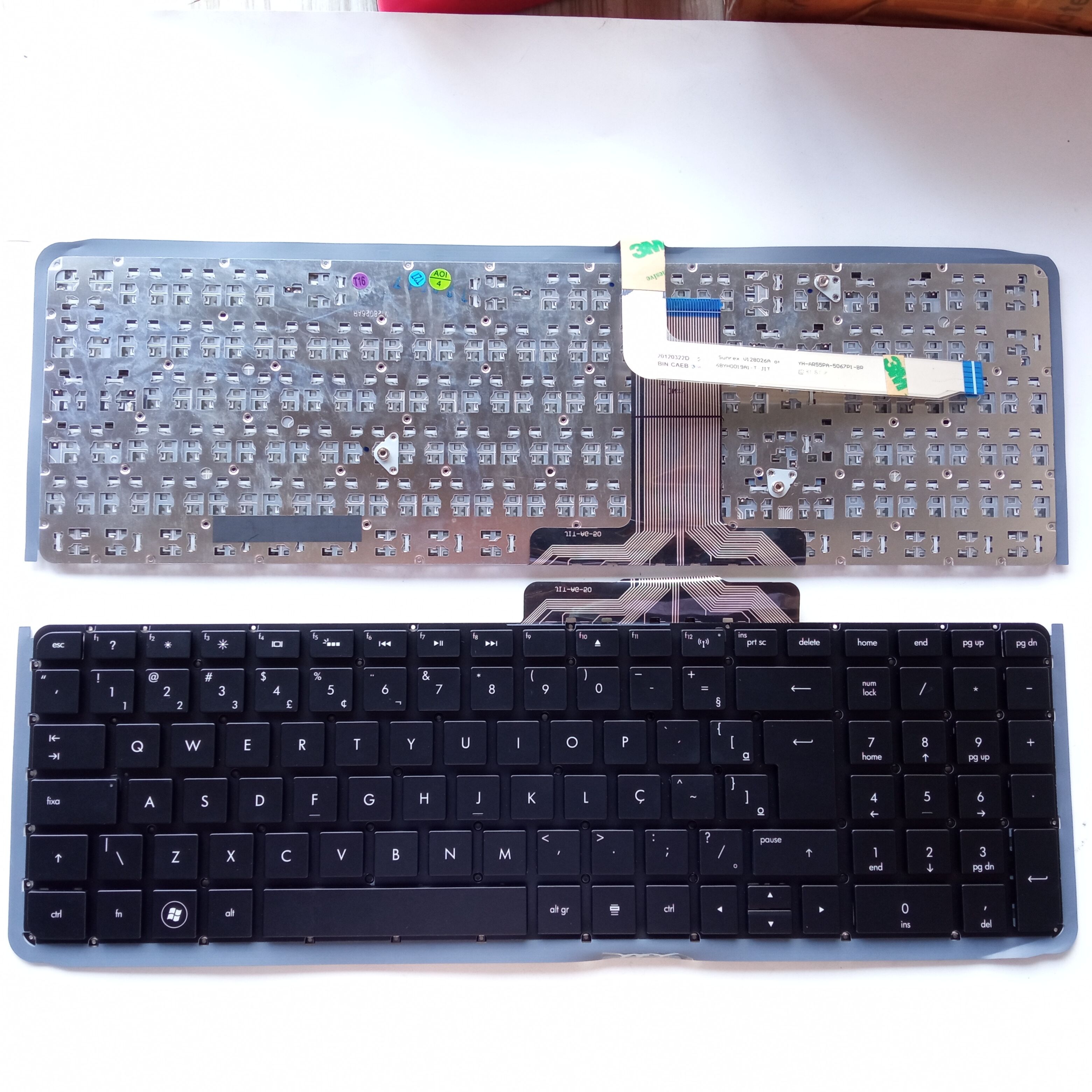 Picture of New Replacement Laptop Keyboard For HP ENVY17-3000 BLACK Backlit BR Layout
